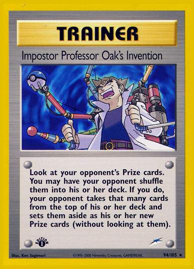 Impostor Professor Oak's Invention
